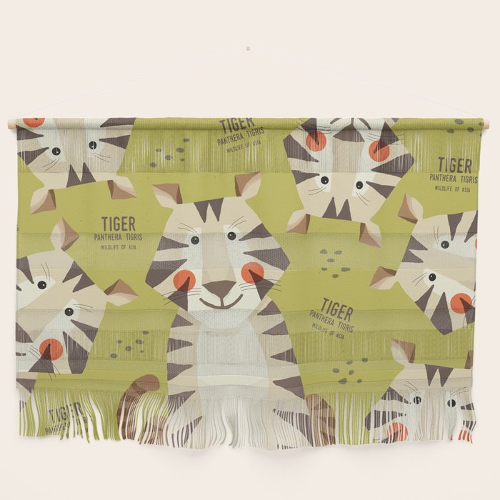 Tiger, Wildlife of Asia Wall Hanging Gallery Image 1