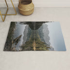 Lake View - Landscape and Nature Photography Rug Gallery Image 1