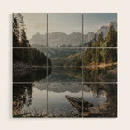 Lake View - Landscape and Nature Photography Wood Wall Art Gallery Image 1