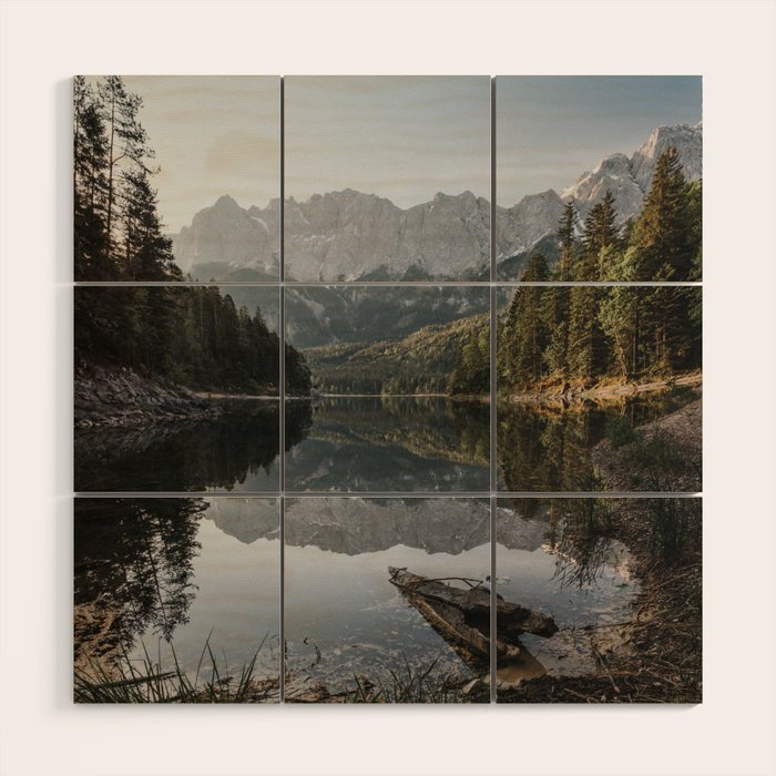 Lake View - Landscape and Nature Photography Wood Wall Art Gallery Image 1