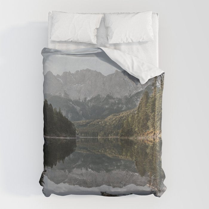Lake View - Landscape and Nature Photography Duvet Cover Gallery Image 6