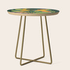 Abstract Floral Evening Side Table Gallery Image 1
