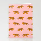 Walking Tiger Stationery Card Gallery Image 2