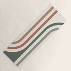 Bold Curvature Stripes VII Yoga Mat Gallery Image 1