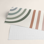 Bold Curvature Stripes VII Wrapping Paper Gallery Image 2