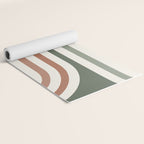 Bold Curvature Stripes VII Yoga Mat Gallery Image 2