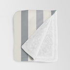 Bold Curvature Stripes VII Throw Blanket Gallery Image 3
