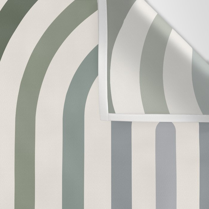 Bold Curvature Stripes VII Wall Tapestry Gallery Image 3