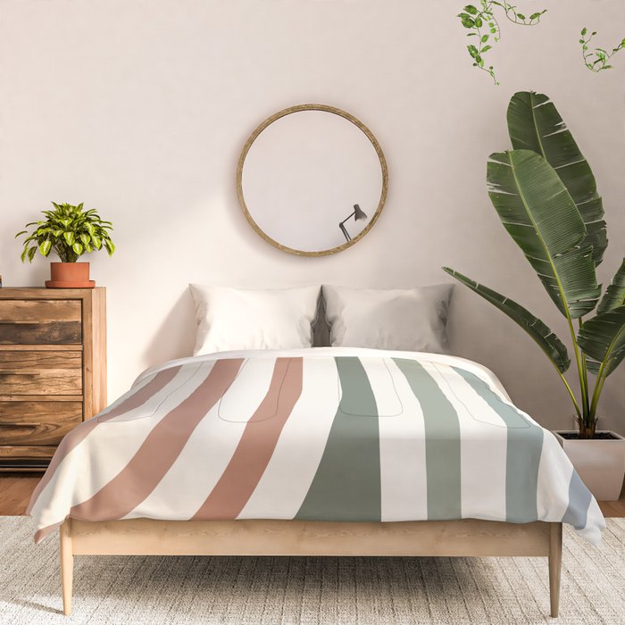 Bold Curvature Stripes VII Comforter Gallery Image 3