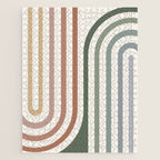 Bold Curvature Stripes VII Jigsaw Puzzle Gallery Image 1