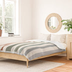 Bold Curvature Stripes VII Duvet Cover Gallery Image 2