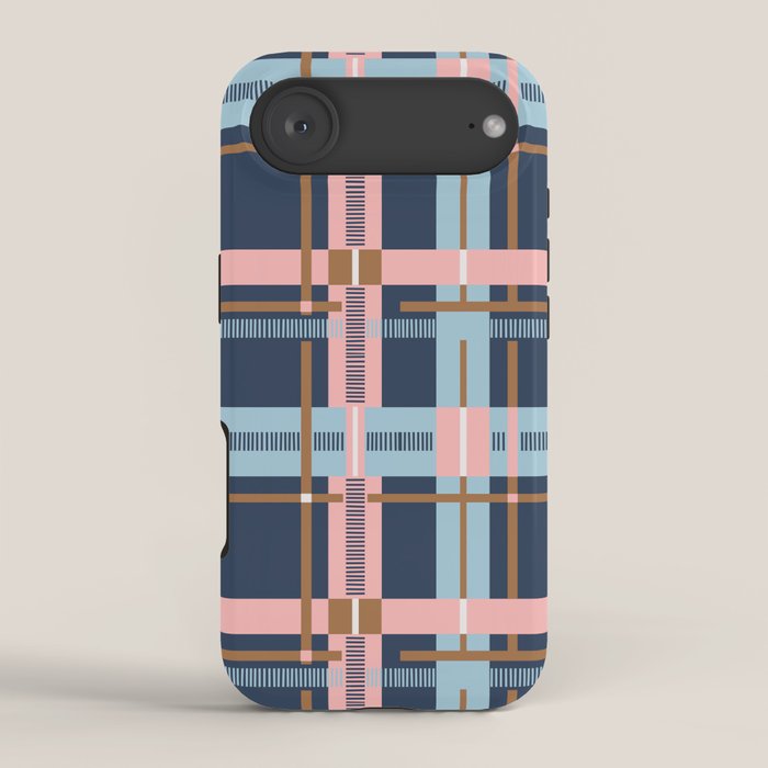 Dark Bold Linear Harmony iPhone Case Gallery Image 2