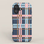 Dark Bold Linear Harmony iPhone Case Gallery Image 1