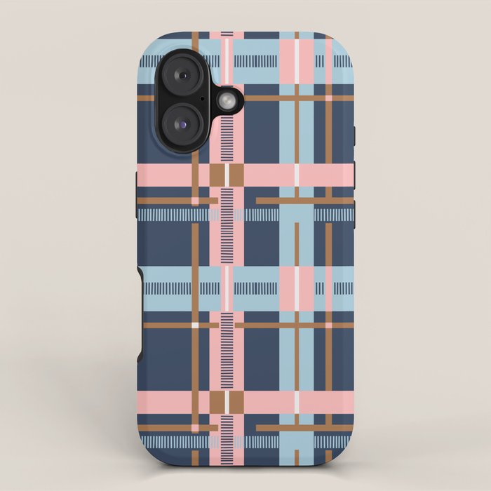 Dark Bold Linear Harmony iPhone Case Gallery Image 1