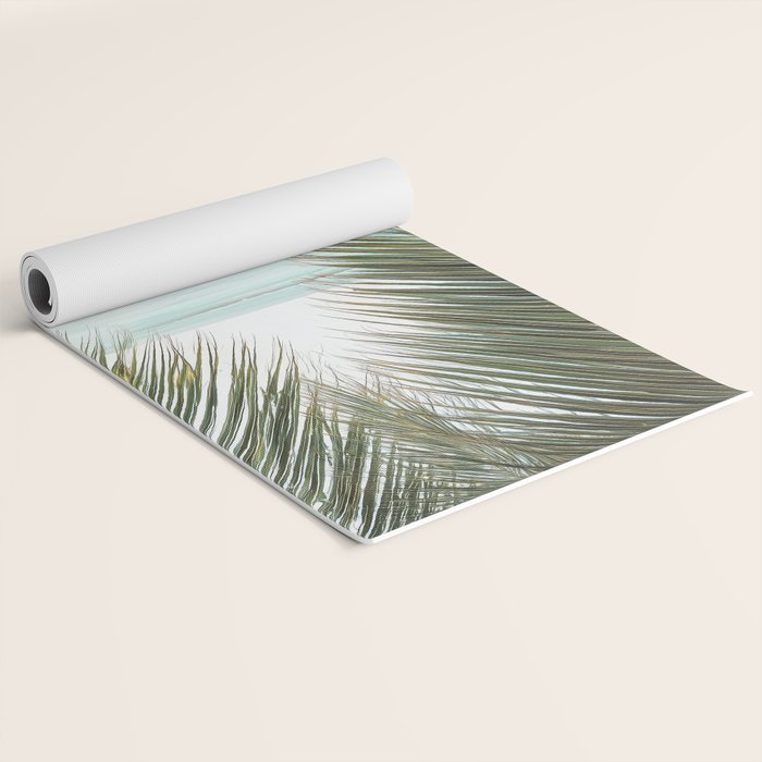 Tropical Escape - Palm Beach Wall Art Print Yoga Mat Gallery Image 2