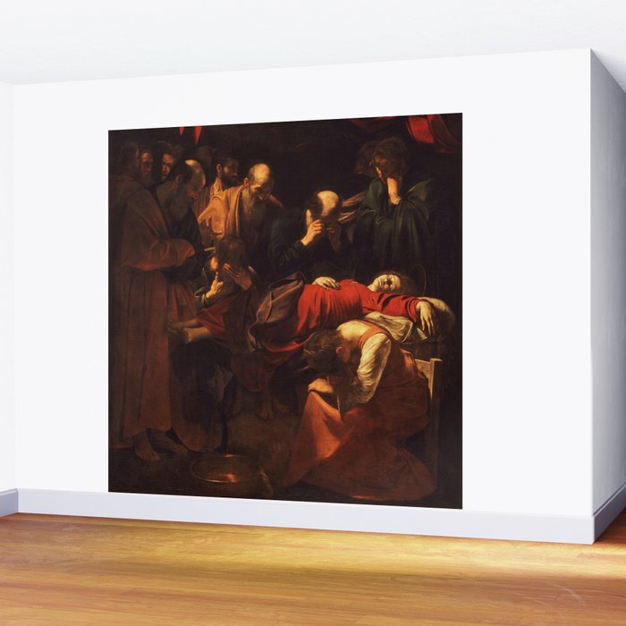 Michelangelo Merisi da Caravaggio "The Death of the Virgin" Wall Mural Gallery Image 2