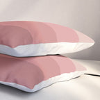 Minimal Retro Sunset Sunrise - Neutral Pink Pillow Sham Gallery Image 3