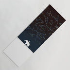 Falling star constellation Yoga Mat Gallery Image 1