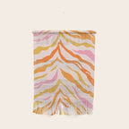 Tiger: PATTERN 07 | The Peach Edition Wall Hanging Gallery Image 1