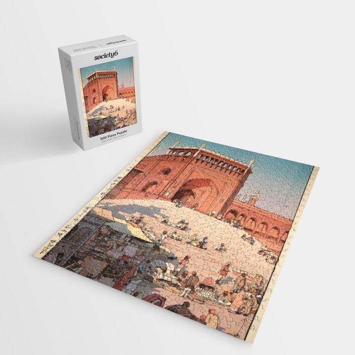 Jami Masjid Delhi From The India And Southeast Asia Series By Yoshida Hiroshi Jigsaw Puzzle Gallery Image 2