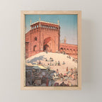 Jami Masjid Delhi From The India And Southeast Asia Series By Yoshida Hiroshi Mini Art Print Gallery Image 1