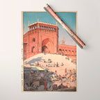 Jami Masjid Delhi From The India And Southeast Asia Series By Yoshida Hiroshi Wrapping Paper Gallery Image 1