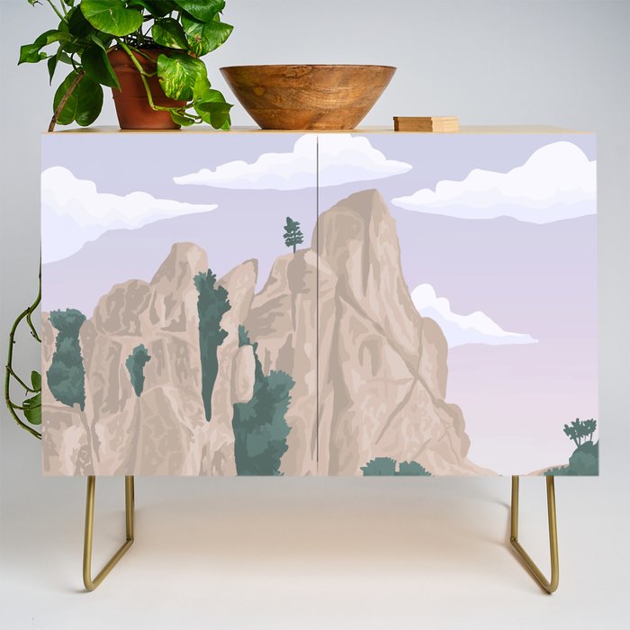 Pinnacles National Park Credenza Gallery Image 1