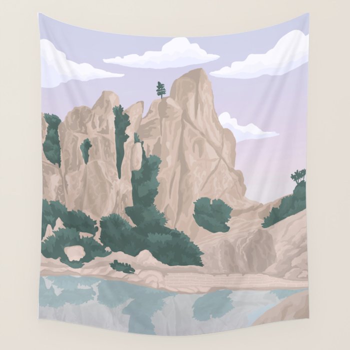 Pinnacles National Park Wall Tapestry Gallery Image 4