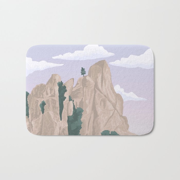 Pinnacles National Park Bath Mat Gallery Image 1