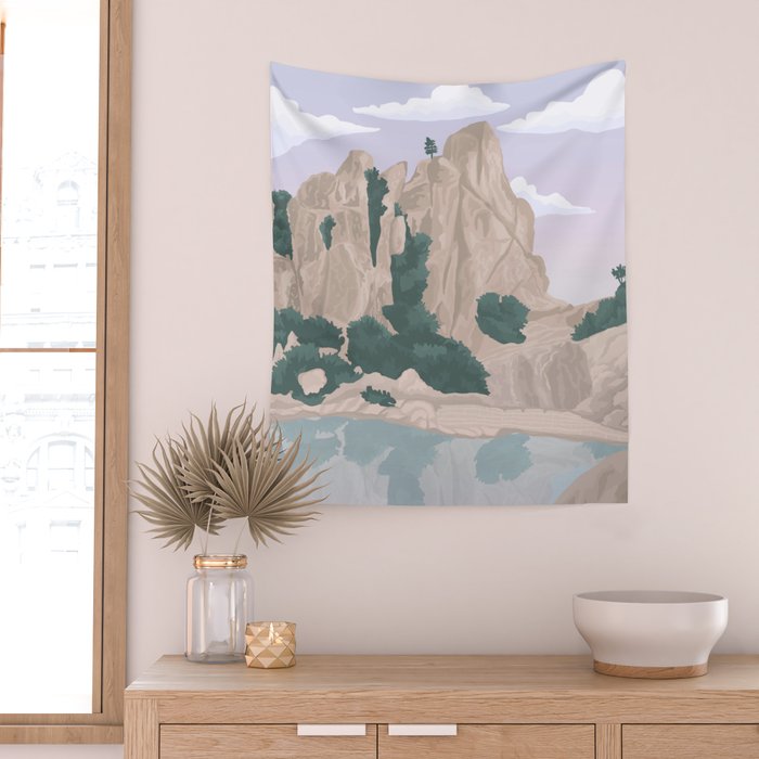 Pinnacles National Park Wall Tapestry Gallery Image 2