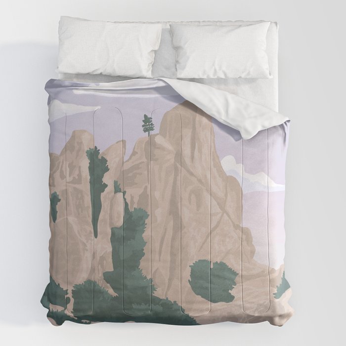 Pinnacles National Park Comforter Gallery Image 2