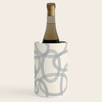 Watercolor Circles - Blue Cream Wine Chiller Gallery Image 2