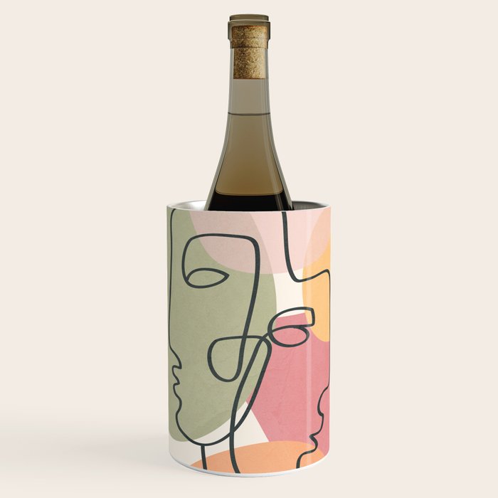 Abstract Profiles 04 Wine Chiller Gallery Image 1