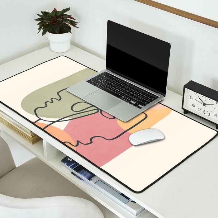 Abstract Profiles 04 Desk Mat Gallery Image 2