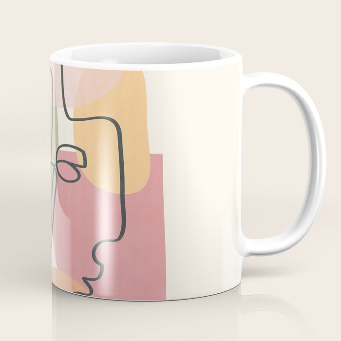 Abstract Profiles 04 Coffee Mug Gallery Image 1