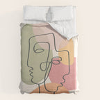 Abstract Profiles 04 Duvet Cover Gallery Image 6