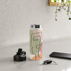 Abstract Profiles 04 Water Bottle Gallery Image 4