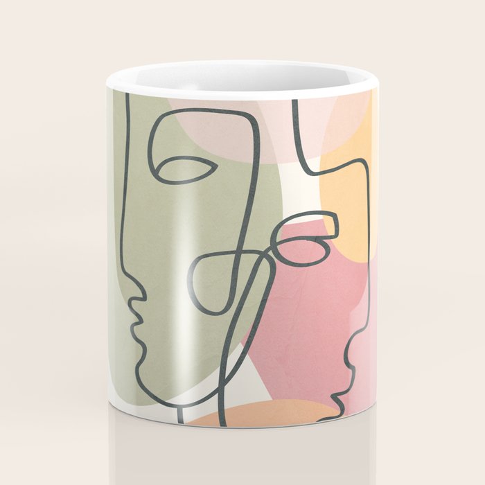 Abstract Profiles 04 Coffee Mug Gallery Image 4