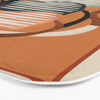 Stacked Abstract Cats Bath Mat Gallery Image 3
