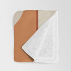 Stacked Abstract Cats Throw Blanket Gallery Image 3