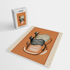 Stacked Abstract Cats Jigsaw Puzzle Gallery Image 2