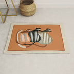 Stacked Abstract Cats Rug Gallery Image 1