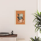 Stacked Abstract Cats Poster Gallery Image 2