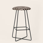 Topographic Map / Brown & Nude Stool Gallery Image 1