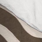 Topographic Map / Brown & Nude Comforter Gallery Image 4