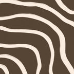 Topographic Map / Brown & Nude Coffee Mug Gallery Image 2
