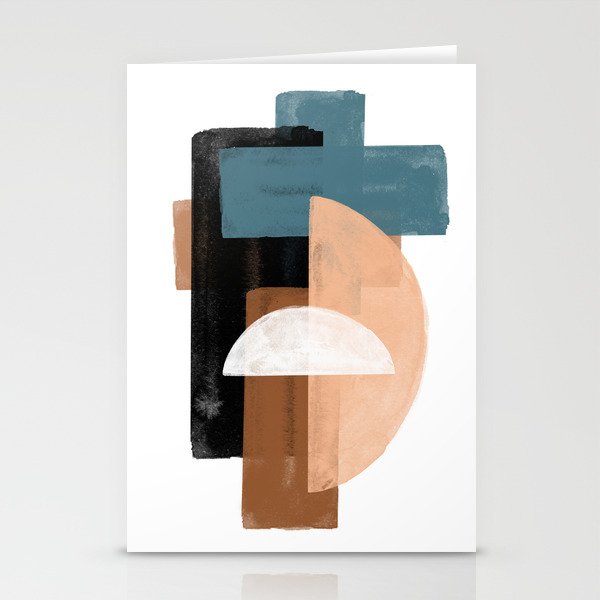 Geometric Composition Stationery Card Gallery Image 2