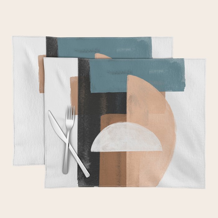 Geometric Composition Placemat Gallery Image 1