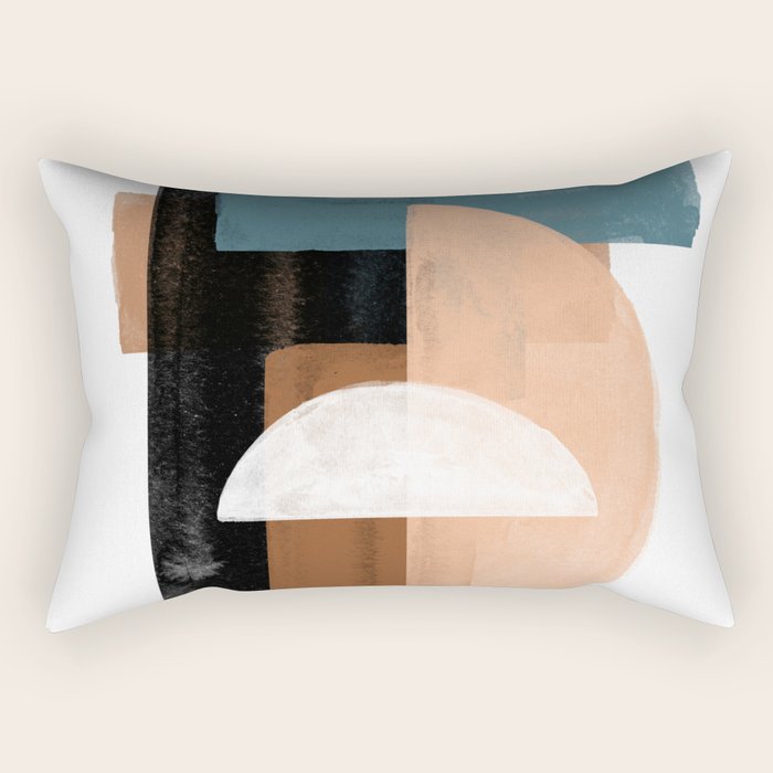 Geometric Composition Rectangular Pillow Gallery Image 2