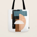 Geometric Composition Tote Bag Gallery Image 1